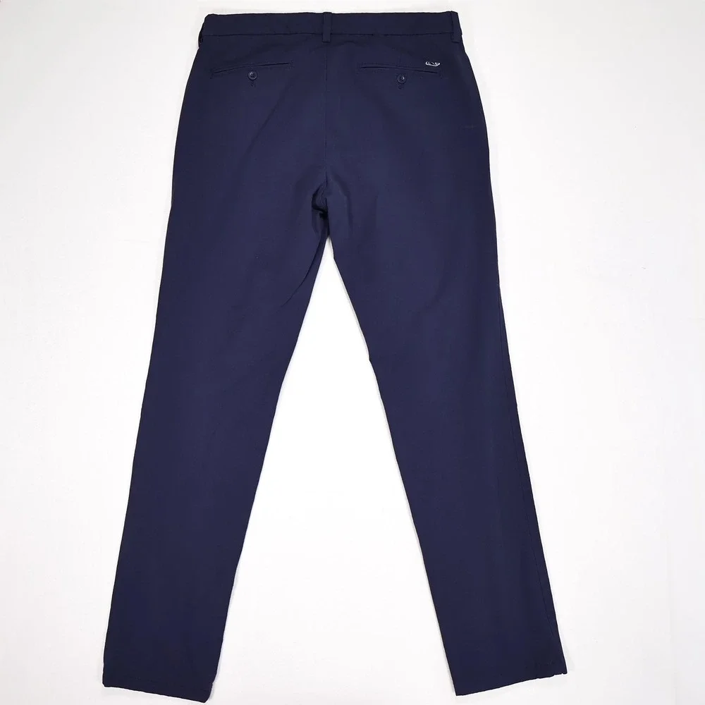 VINEYARD VINES Men's 34x34 Navy Blue On the Go OTG Performance Golf Chino Pants